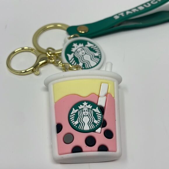 Starbucks Pink Drink Accessories Keychain - Picture 5 of 8